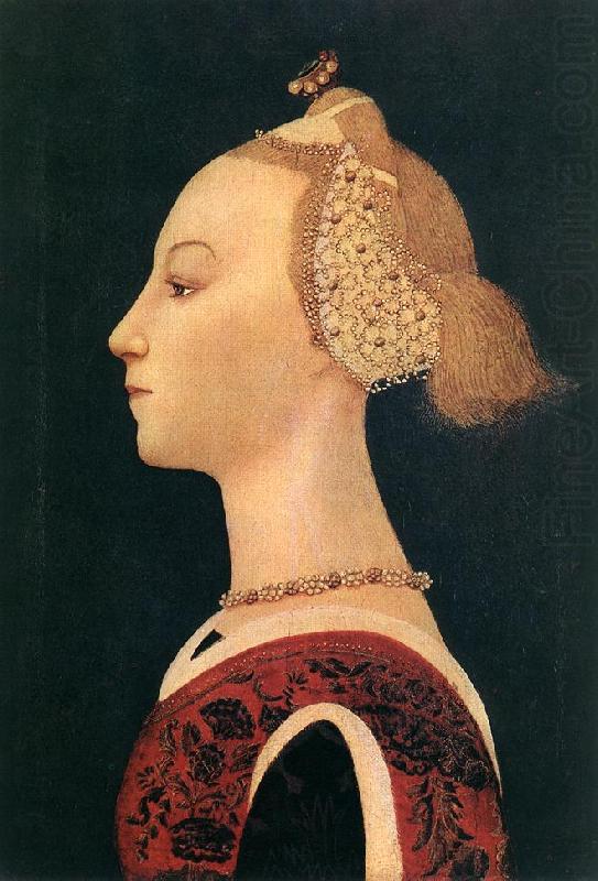 UCCELLO, Paolo Portrait of a Lady at china oil painting image